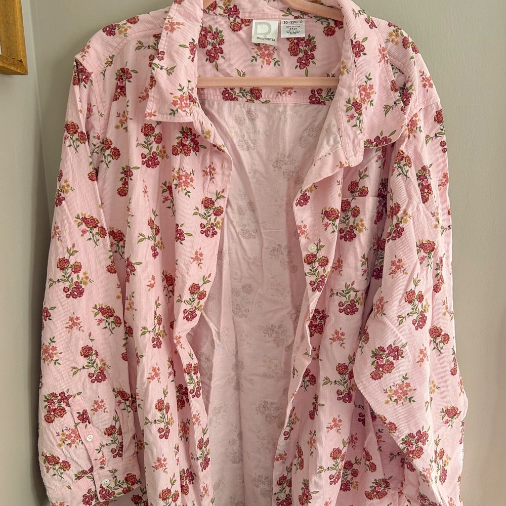 Floral Pink Women's Top